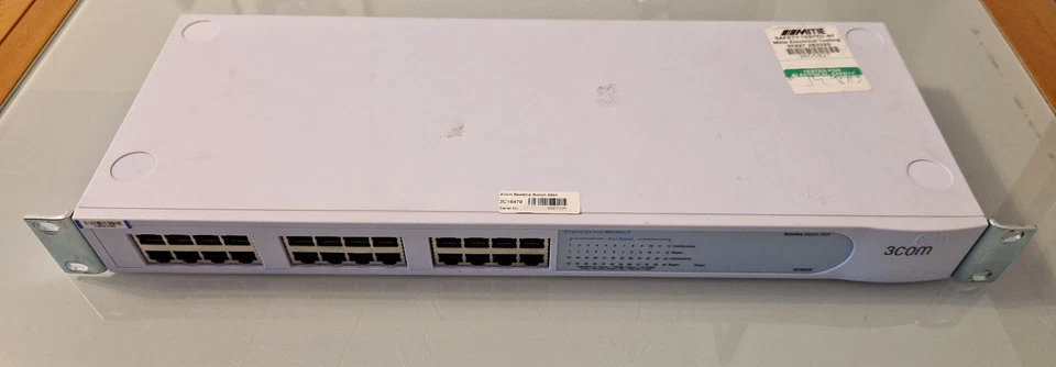 3COM Baseline 2824 24-Port Network Switch HPE Hewlett Packard Enterprise - Image 4 of 4