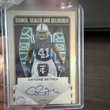 2024 Panini Totally Certified Antoine Bethea SSD-ABA Autograph Colts