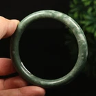 61mm Grade A 100% Natural Green Jade Bangle Bracelet Chinese Guizhou Jade RE7993