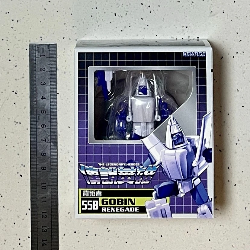 NEWAGE NAH55B GOBIN Powerglide Mini Transformable Toy Action Figure Collectibles - Image 4 of 4