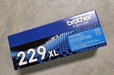 Brother TN229XLC Cyan High Yield Toner Cartridge 2,300 Pages Genuine OEM