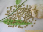1000PCS Antiqued gold daisy spacer beads 4mm W229