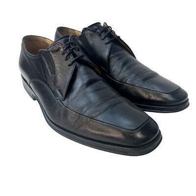 Bruno Magli Bishop Ranuncolo Lace Up Leather Loafer Men display picture 2
