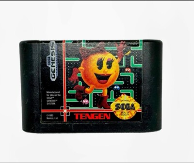 ORIGINAL 1982 Ms. Pacman (Sega Genesis - Tengen) *Cartridge Only*