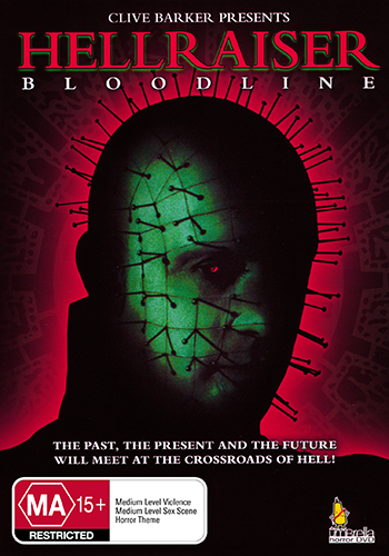 HELLRAISER 4 BLOODLINE - CLIVE BARKER EPIC DEMONIC HORROR DVD (NEW