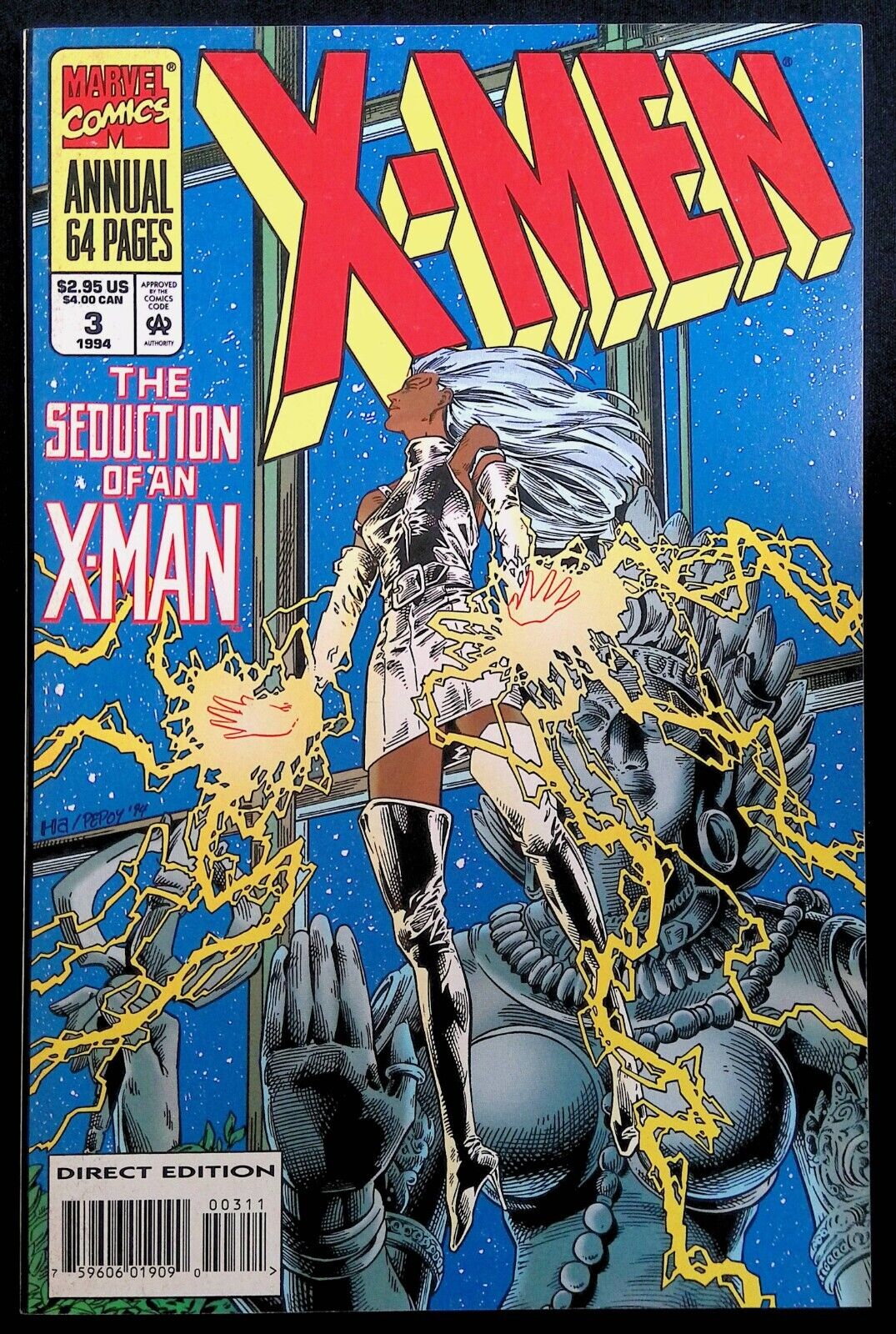 X-MEN ANNUAL #3 ~ 1ST APP. SECOND INNER CIRCLE ~ VF 1994 MARVEL COMICS ~ GENE HA