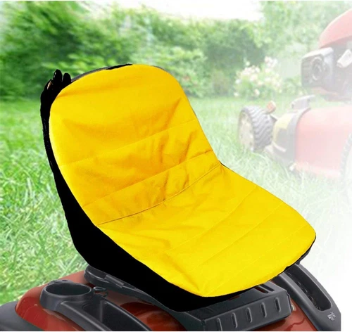 Cubierta de asiento de tractor de cortacésped universal de 15 pulgadas acolchada almohadilla cómoda almacenamiento - Imagen 7 de 14
