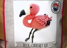 New HARDICRAFT DIY Crochet Kit COCO FLAMINGO Knit Doll DO IT YOURSELF Netherland — photo 1