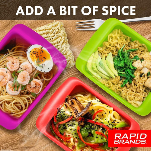 Rapid Ramen Cooker | Microwavable Cookware for Instant Ramen | BPA Free and Dish - Picture 4 of 12