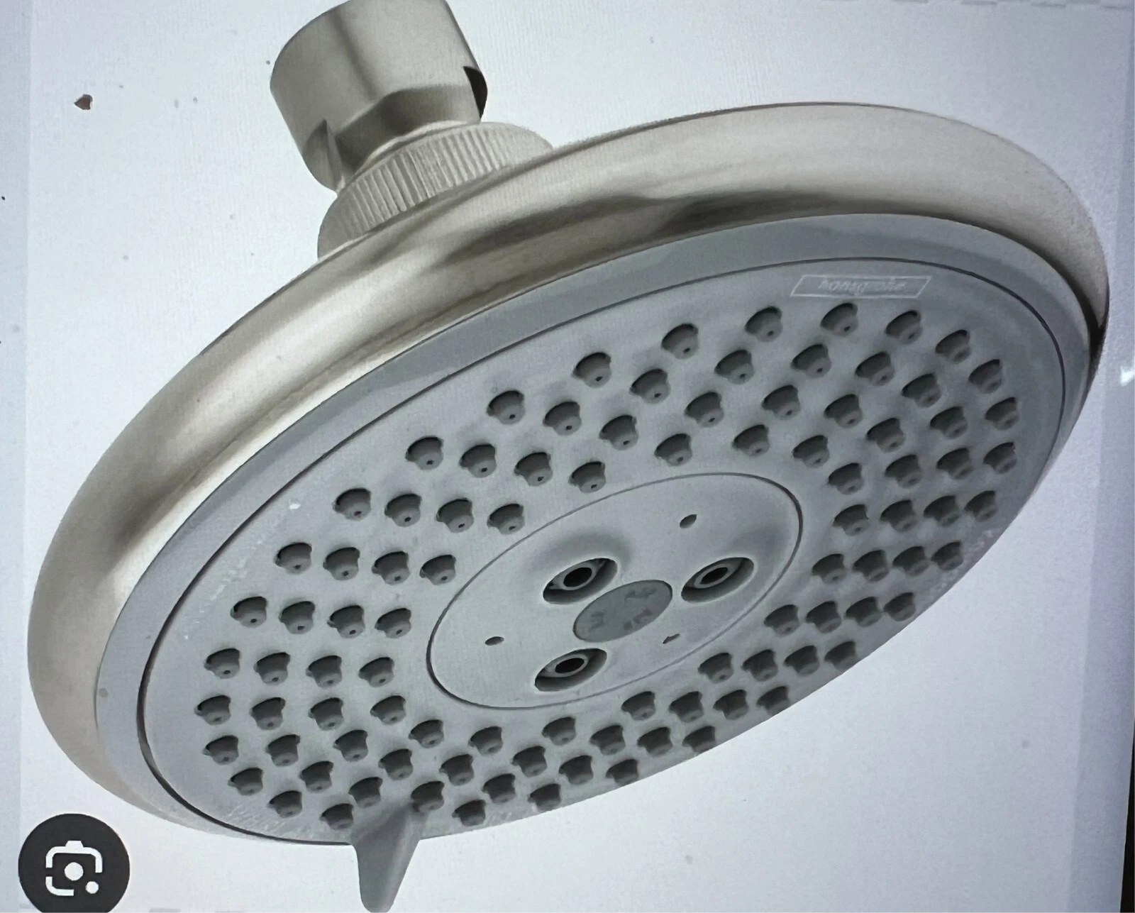Hansgrohe 3 Function Shower Head 04729820 Brushed Nickel NEW