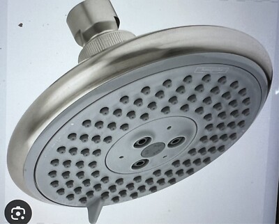 Hansgrohe 3 Function Shower Head 04729820 Brushed Nickel NEW