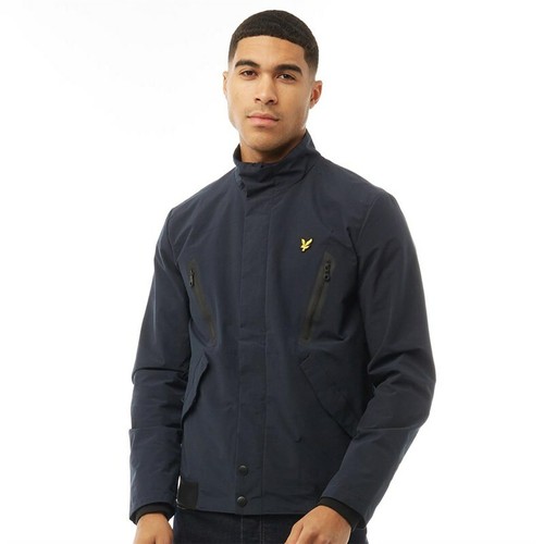 DARK NAVY JACKET ZIP POCKETS 