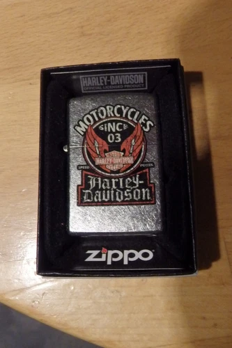 Zippo Lighter Harley Davidson Motorcycles Since 03