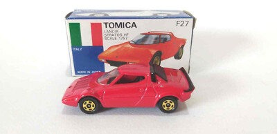 Tomica F27 LANCIA STRATOS HF 1/57 Made in Japan Classic car | eBay