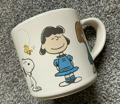 RAR - Brandneu - Qualität ZARA Home Lovely Snoopy Peanuts Steingut Tasse Becher