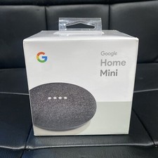 Google Home Mini Smart Assistant - Charcoal GA00216-US - NEW SEALED