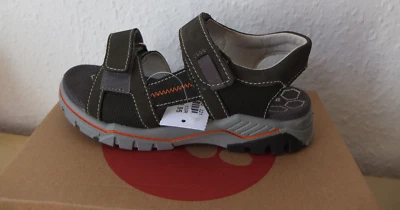 * RICOSTA MICK Klett Sandalen Gr. 34 M NEU Dunkel grau - Bild 1 von 4