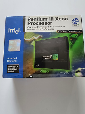 Intel Pentium III Xeon 733 MHz (BX80526KZ733256) Processor Vintage New-in-Box