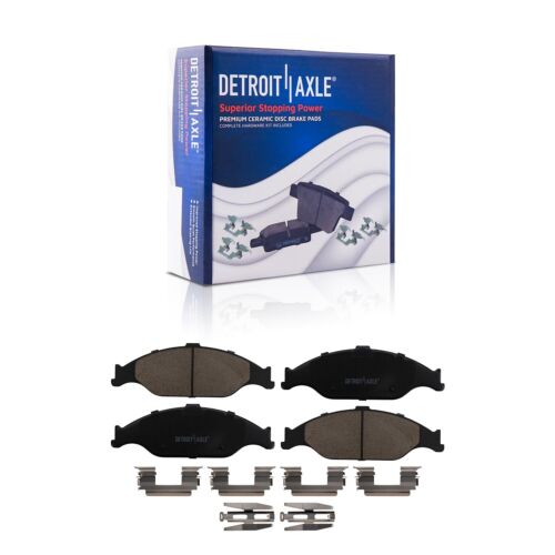 Front Brake Rotors + Brake Pads for 1999 - 2002 2003 2004 Ford Mustang Base GT - Picture 4 of 7