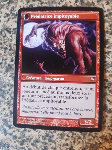 MTG - 1 x Reckless Waif Merciless Predator - Innistrad - FRENCH - Picture 2 of 2
