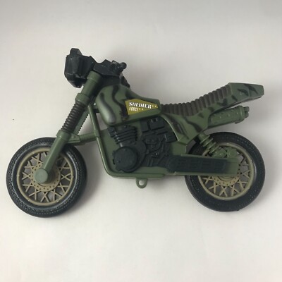 Chap Mei Soldier Force Motorcycle Dirt Bike Action Figure Toy