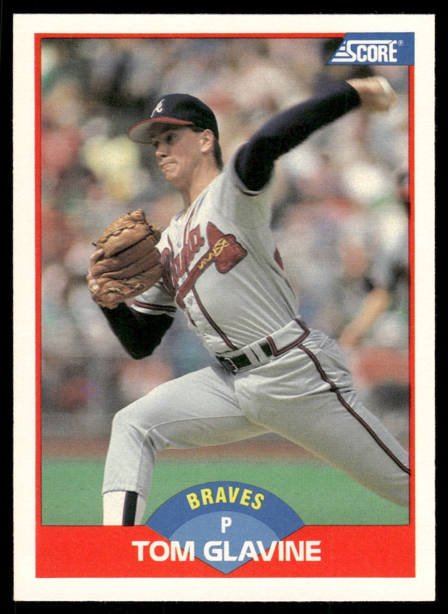 1989 Score #442 Tom Glavine Atlanta Braves Baseball Card | eBay