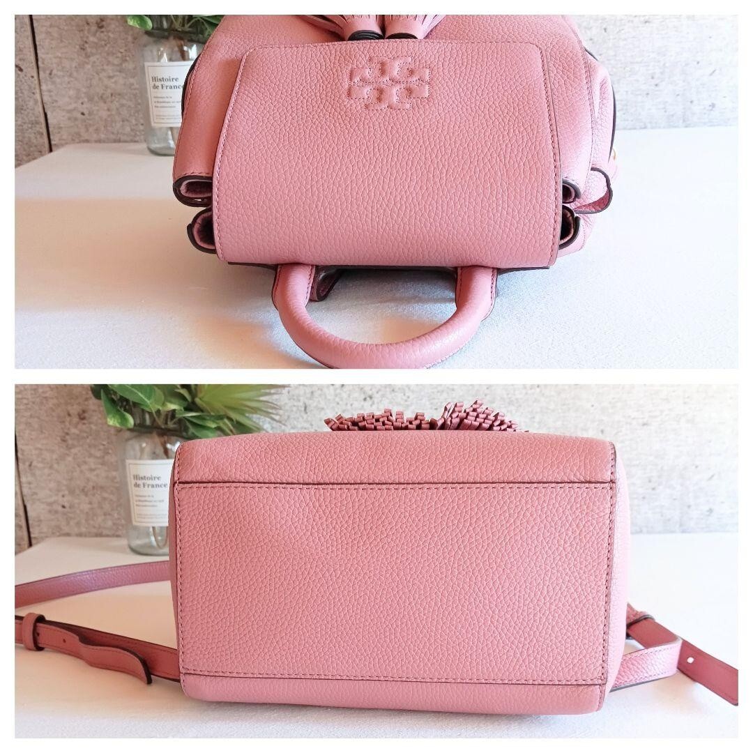 Tory Burch ピンク レザー バックパック Beautiful Tory Burch Leather Mini Backpack Backpack Bag