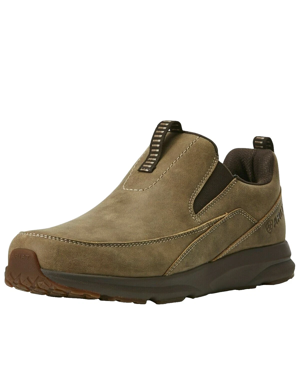 Leather Upper Solid Casual Shoes for Men