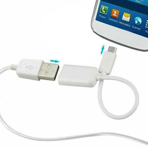 USB B Male to USB 2.0 A Female OTG Adapter Converter Cable For Android SAMSUNG - 第 5/12 張圖片