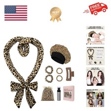 No Heat Hair Curlers to Sleep In - 70" Soft Overnight Headband Wrap for Women...