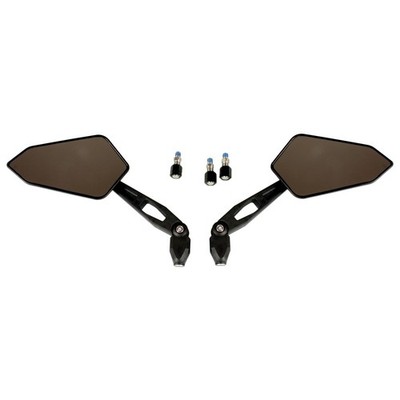 1 Paar Tuning Motorrad-Spiegel Speed für MBK CW 50 RS Booster NG Oxbow [SA06]