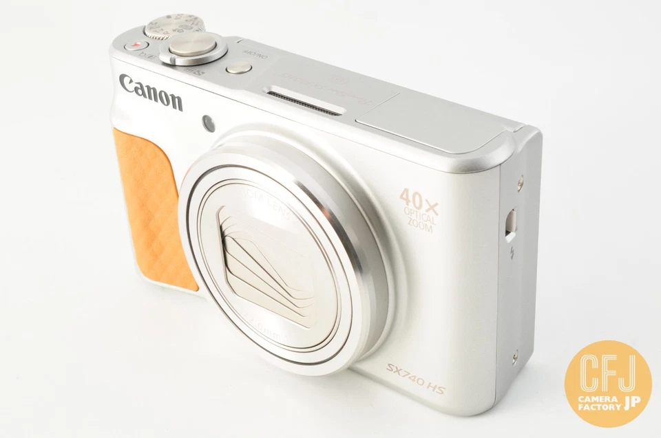 [Probado] Cámara digital compacta Canon PowerShot SX740 HS 4K plateada zoom JP #719 Foto 4 de 4