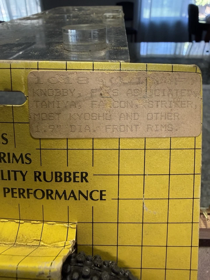 Vintage Proline 1.9" 1018 Knobby Tires RC10 Ultima Falcon Striker Front NOS - Image 3 of 4