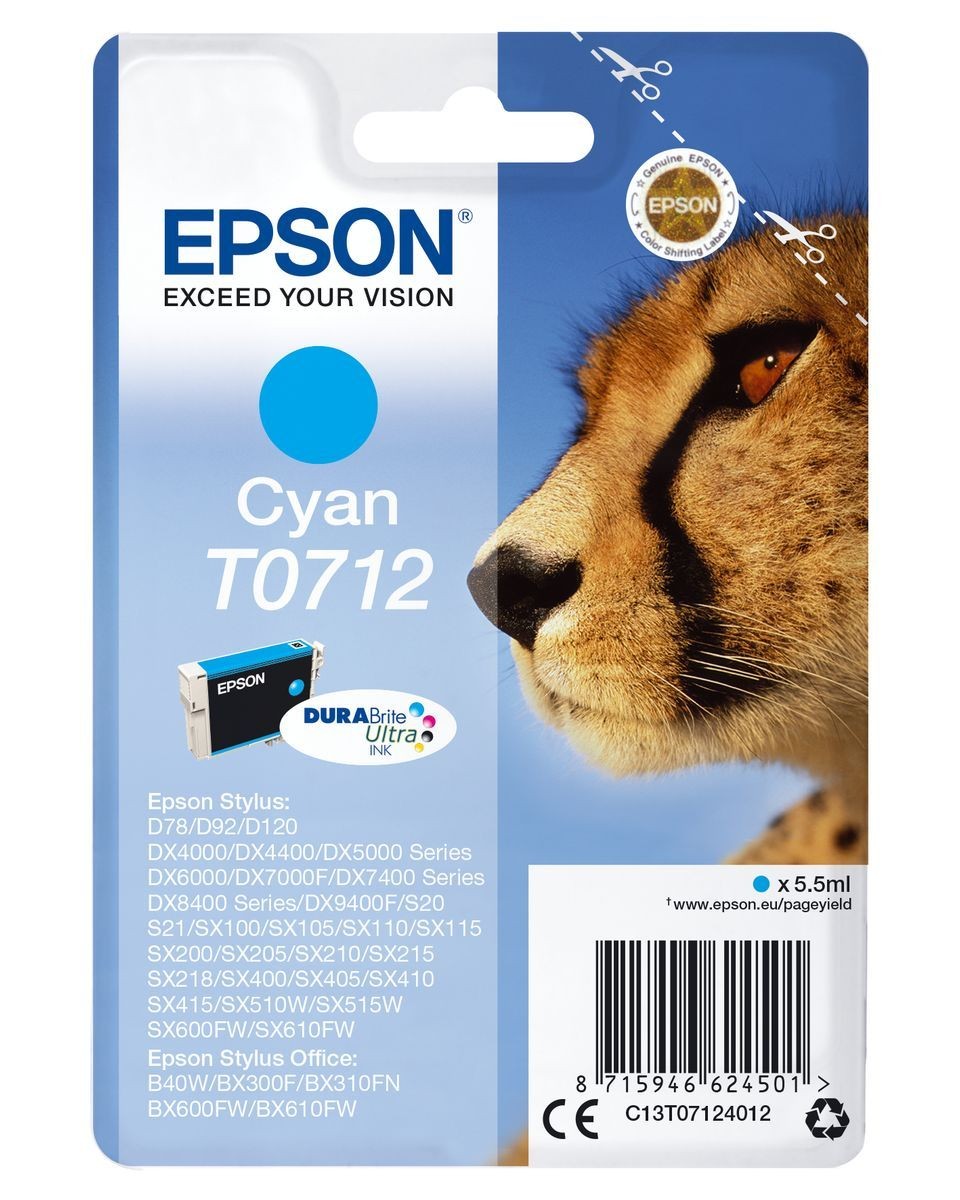 C13T07124012 Epson Cartuccia Ciano