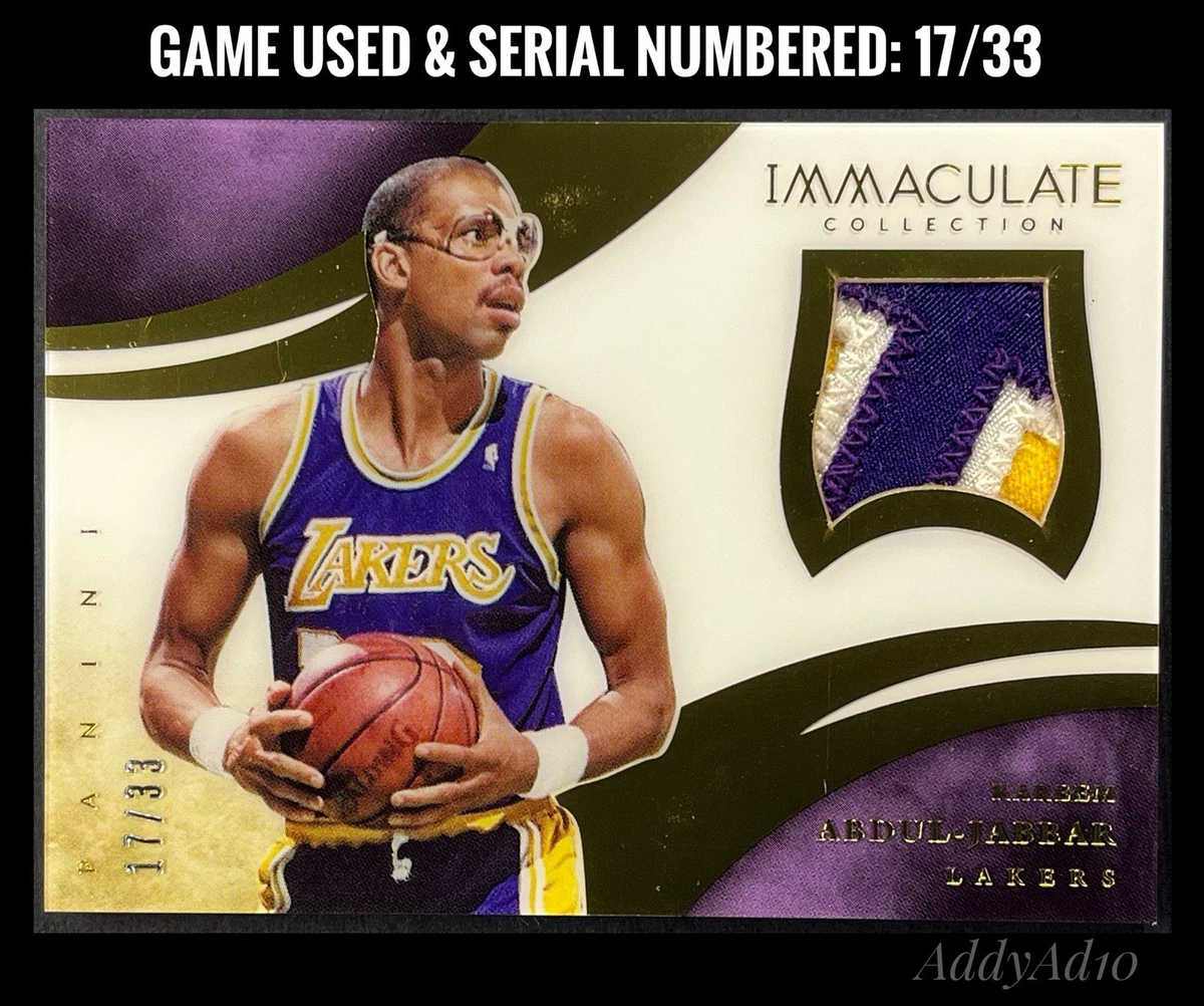Panini Kareem Abdul-Jabbar Basketball Trading Cards Sports