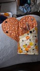Bumble Bee Yellow Eyeglass/ Sun Shades Case Handmade USA Cotton Fabric — photo 6