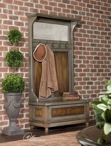 Uttermost - Hall Tree - Accent Furniture - Riyo - 73.25 inch Hall Tree - Picture 2 of 4