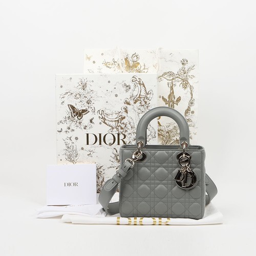 Dior Lady My ABC Small Bag Stone Gray 160697720 [P]
