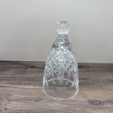 Waterford Crystal Bell 1995 12 Days of Christmas Twelve Drummers With Box