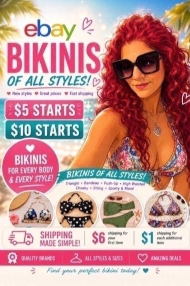 👙New Inventory this week! Designer suits by Sunsets /B Swim/Speedo/ XS-5X