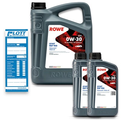 7L ROWE HIGHTEC SYNT RSF 950 0W-30 Motoröl ACEA C2 Ford WSS-M2C950-A