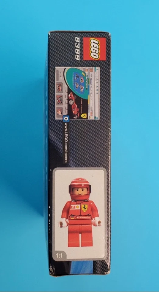 LEGO 8389 Racers Michael Schumacher & Rubens Barrichello NUEVO Juego Sellado Foto 3 de 4