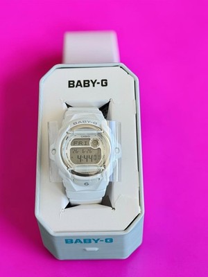 Casio Women's Watch Baby-G World Timer White 200M Water Resistant NEW