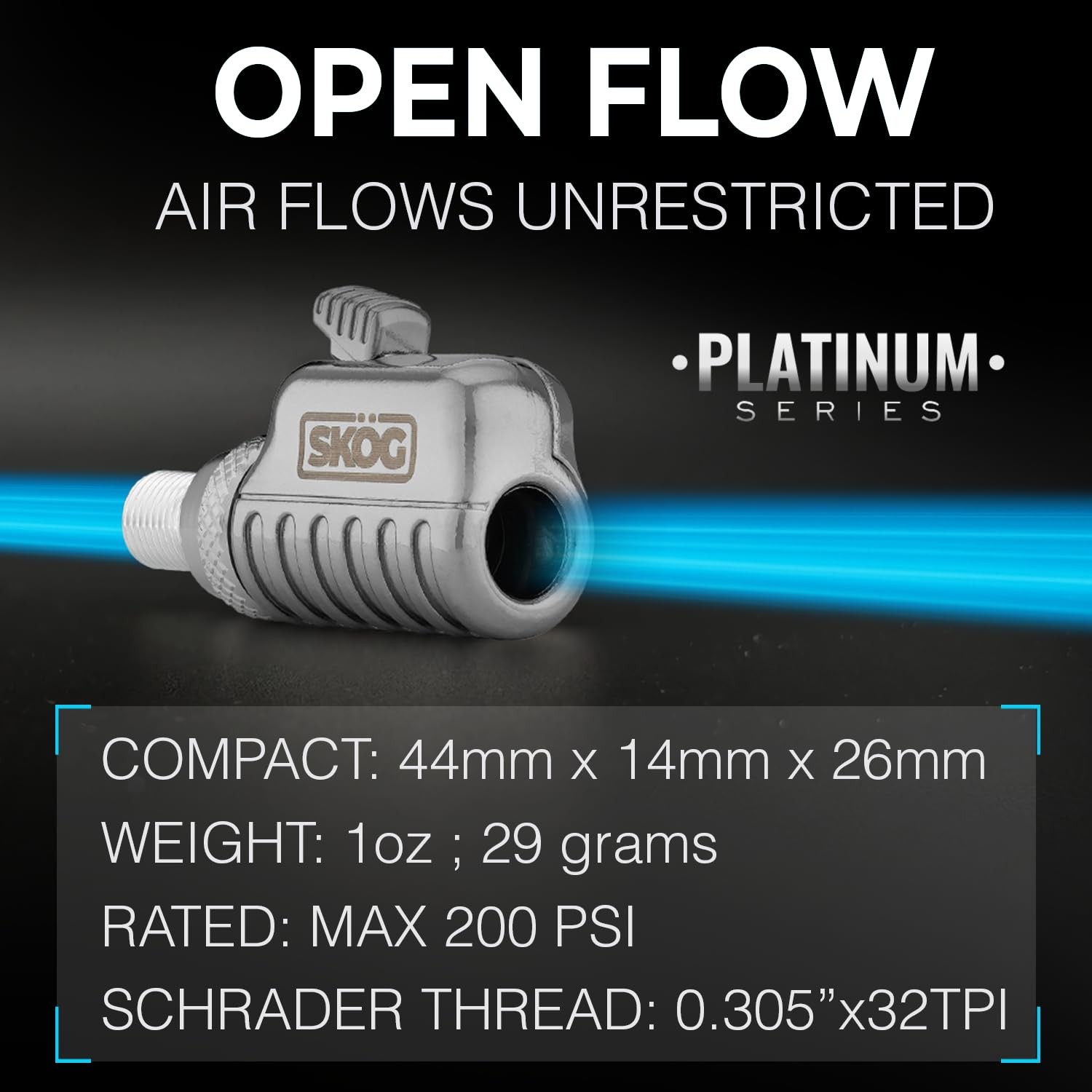 Chuck Mates™ Platinum Quick-Connect RatchetSeal™ Tire Inflator