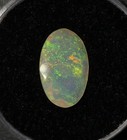 1.9ct BRIGHT Faceted Ethiopian Rose Cut Polished Opal Gem w/ Rare Moss Pattern — photo 1