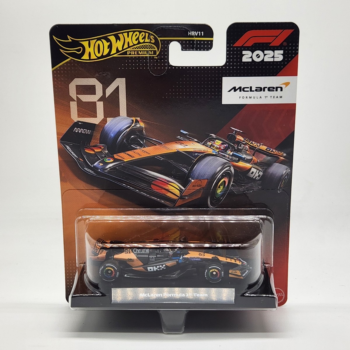 Hot Wheels Premium Team McLaren Formula One Oscar Piastri #81 New