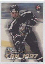 1997-98 SplitSecond Grand Rapids Griffins Darcy Simon #4 9jq