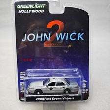 Green Light 1:64 Chapter Two John Wick-2008 Ford Crown Victoria Taxi 44790-F