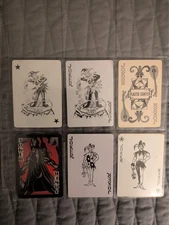 #117 - 6 Different  JOKERS   Single Swap Playing Cards -   Free Ship