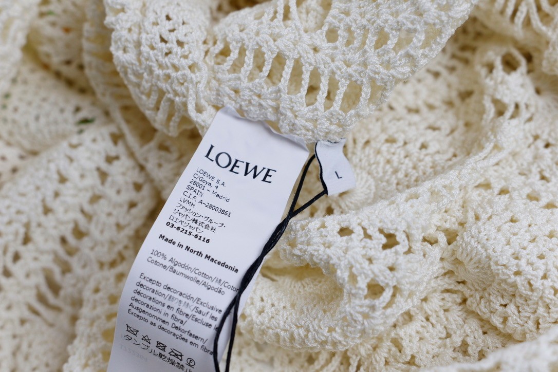 Loewe x Paula's Ibiza Crocheted Cotton Lizard Hoodie RRP $1,200 🤑 image 2